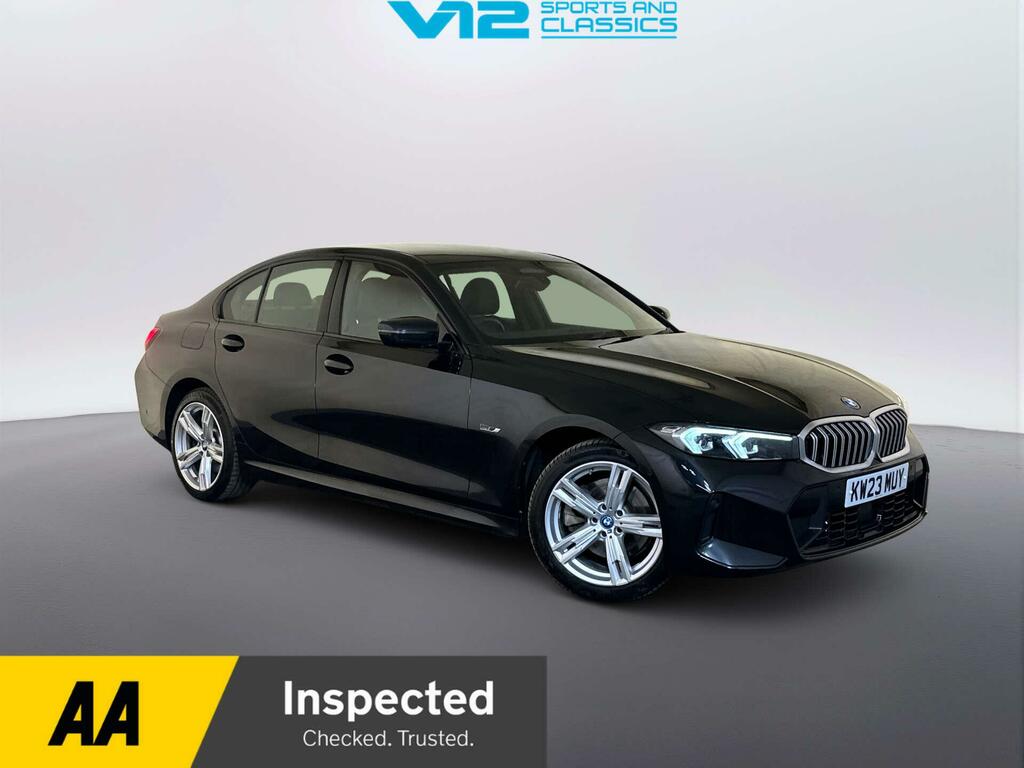 BMW 3 Series 2.0 330E 12Kwh M Sport Saloon Plug-in H Black