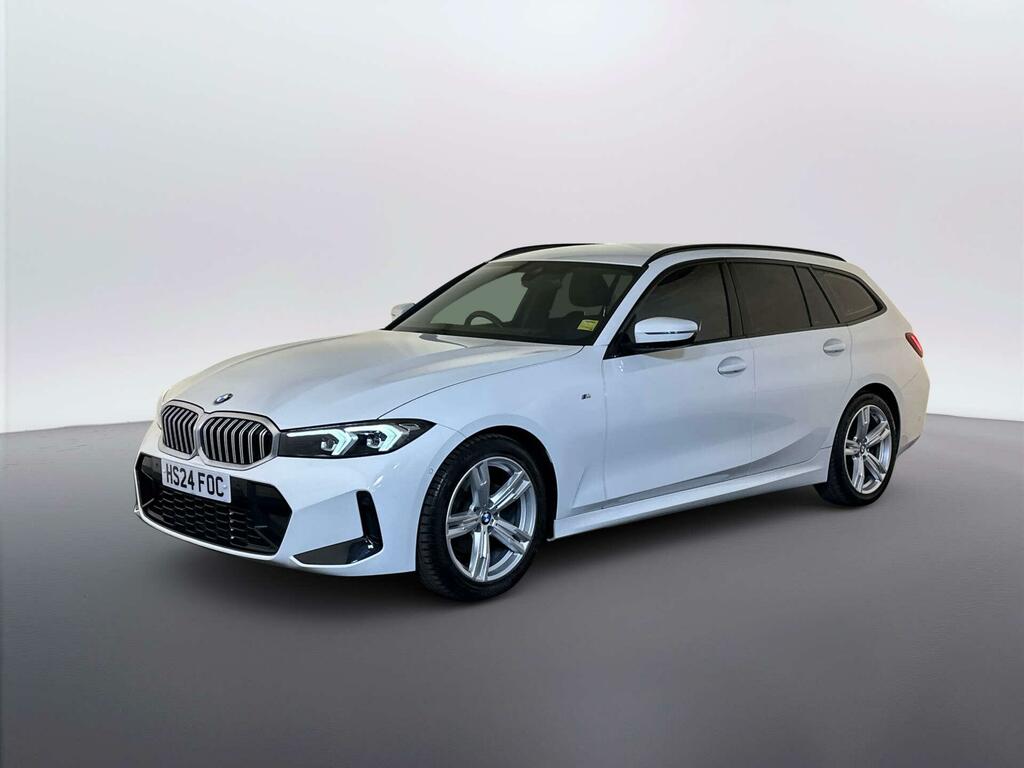 BMW 3 Series 2.0 320I M Sport Touring Euro 6 S White #4