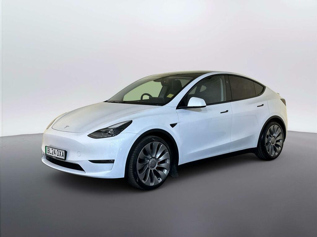 Tesla Model Y Dual Motor Performance Suv 4Wd BL24OXA White #4