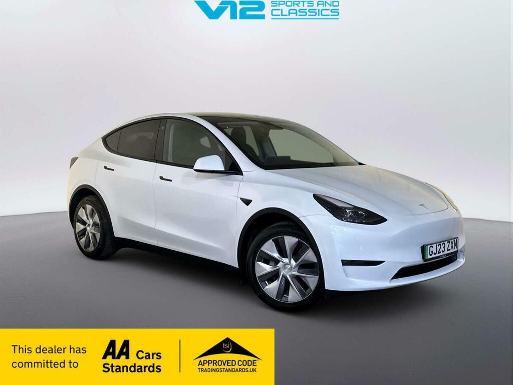 Tesla Model Y Dual Motor Long Range Suv 4Wde White