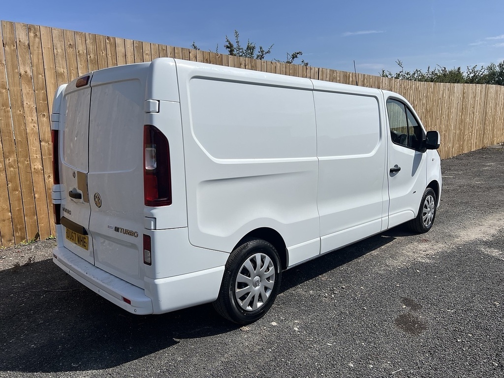 Vauxhall Vivaro L2h1 2900 Sportive Cdti Biturbo Ss White #3