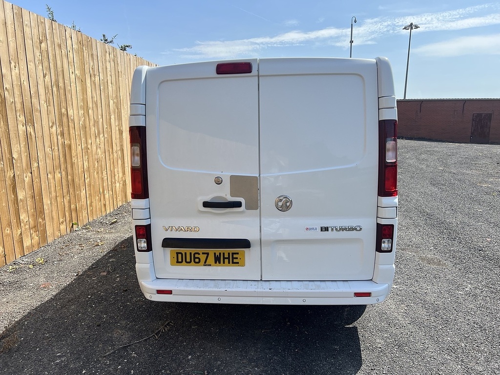 Vauxhall Vivaro L2h1 2900 Sportive Cdti Biturbo Ss White #4