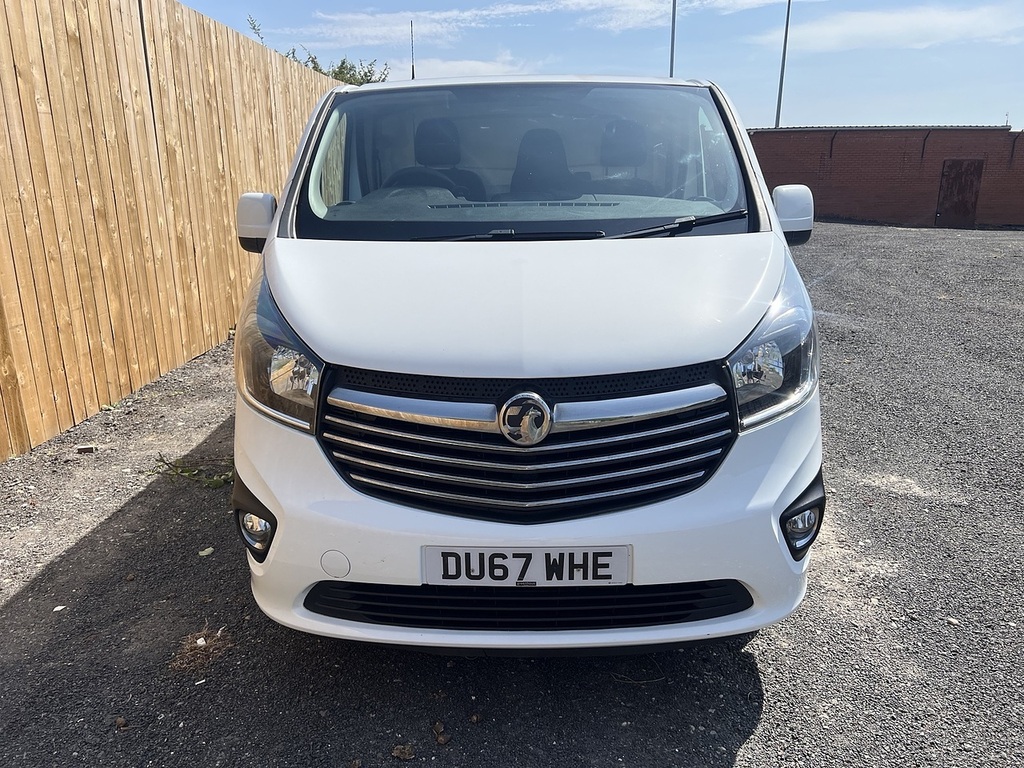 Vauxhall Vivaro 1.6 L1h1 2700 Sportive Cdti Biturbo Ss 125 Bhp Pa Blue #10