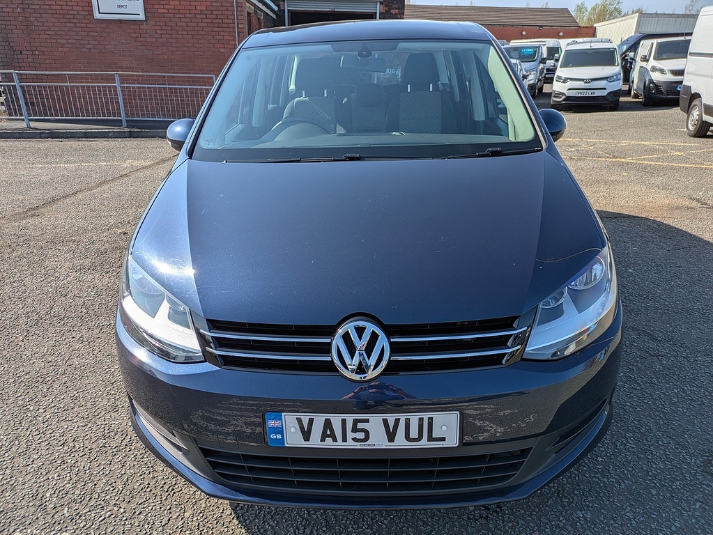 Volkswagen Sharan Tdi Bluemotion Tech S Blue #2