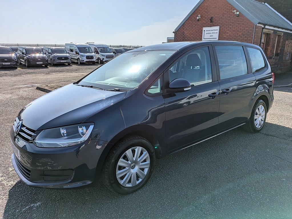 Volkswagen Sharan Tdi Bluemotion Tech S Blue #3