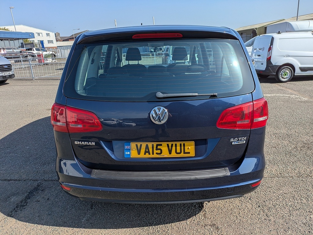 Volkswagen Sharan Tdi Bluemotion Tech S Blue #6