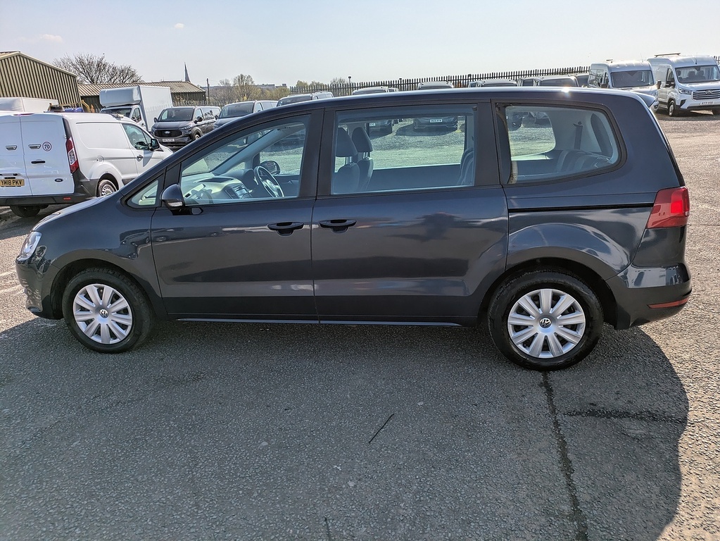 Volkswagen Sharan Tdi Bluemotion Tech S Blue #4