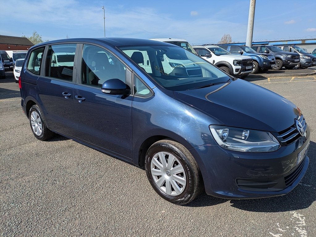 Volkswagen Sharan Tdi Bluemotion Tech S Blue