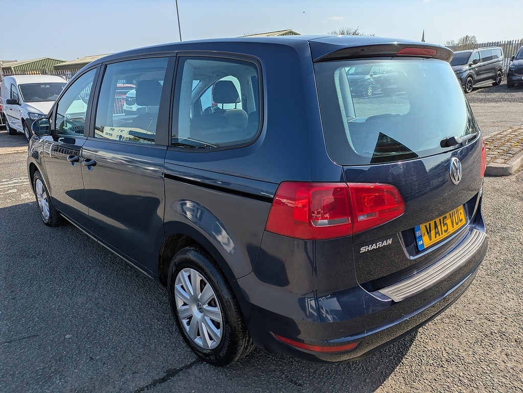 Volkswagen Sharan Tdi Bluemotion Tech S Blue #5