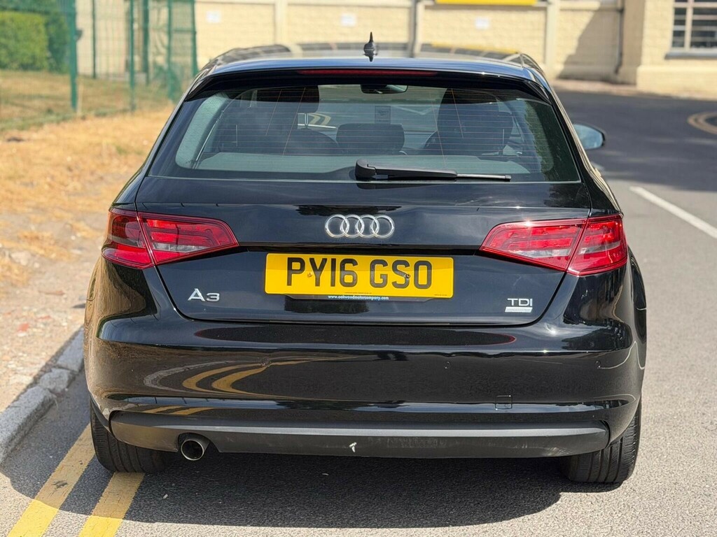 Audi A3 1.6 Tdi Ultra Se Technik Sportback Euro 6 Ss Black #5