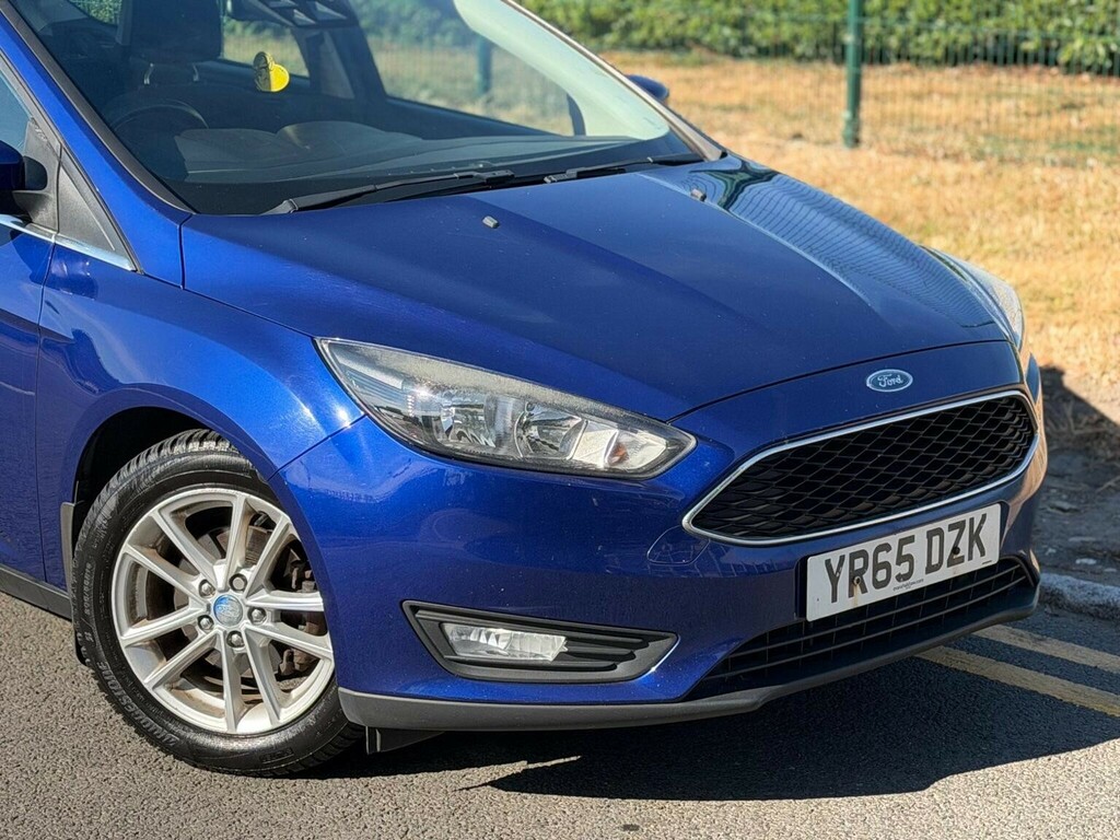 Ford Focus Hatchback 1.5 Tdci Zetec Euro 6 Ss 201565 YR65DZK Blue #3