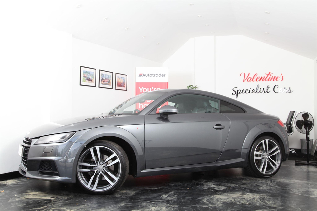 Audi TT 2.0 Tfsi S Line S Tronic Quattro Euro 6 Ss Grey #3