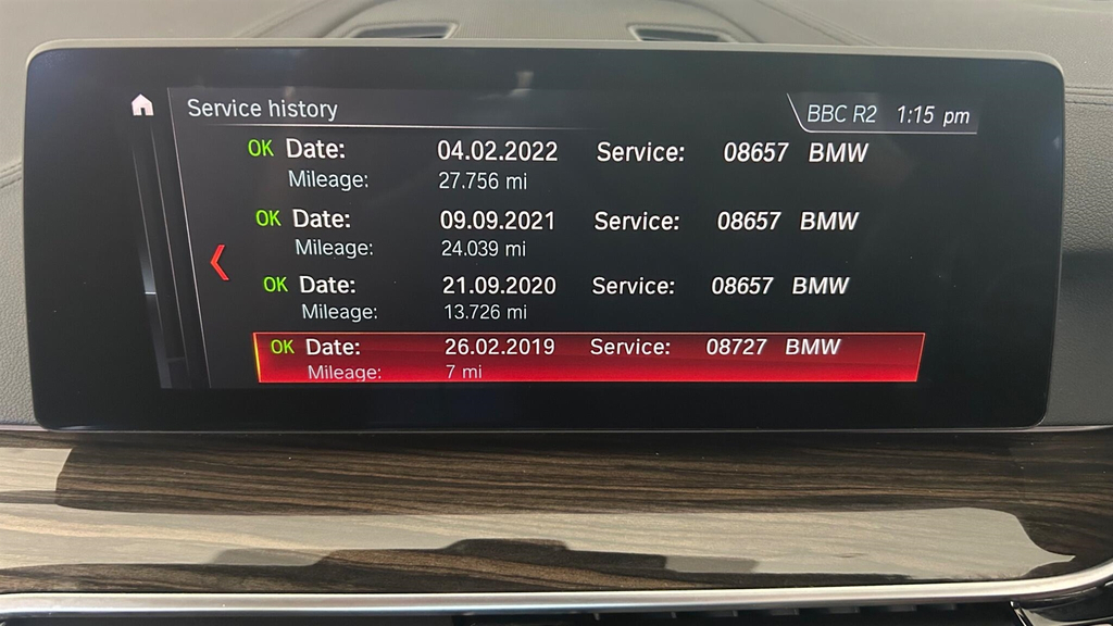 BMW 5 Series 2.0 520I Gpf M Sport Saloon Euro 6 Blue #10