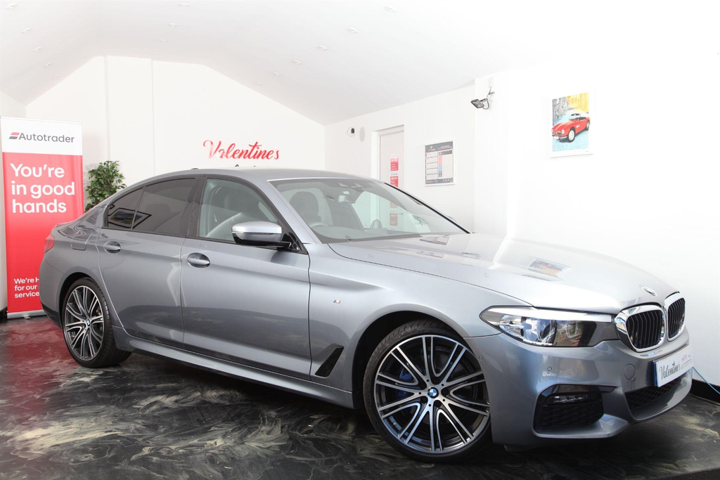 BMW 5 Series 2.0 520I Gpf M Sport Saloon Euro 6 Blue #14