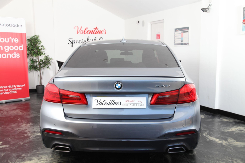 BMW 5 Series 2.0 520I Gpf M Sport Saloon Euro 6 Blue #7