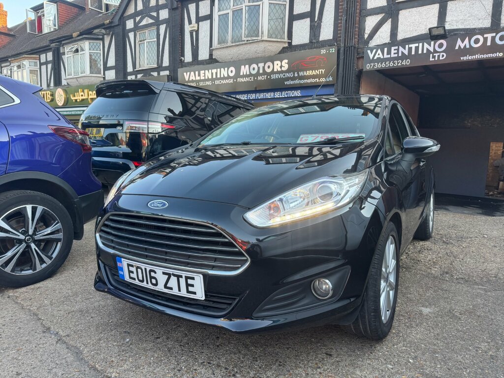 Ford Fiesta 1.0T Ecoboost Titanium Hatchback Black