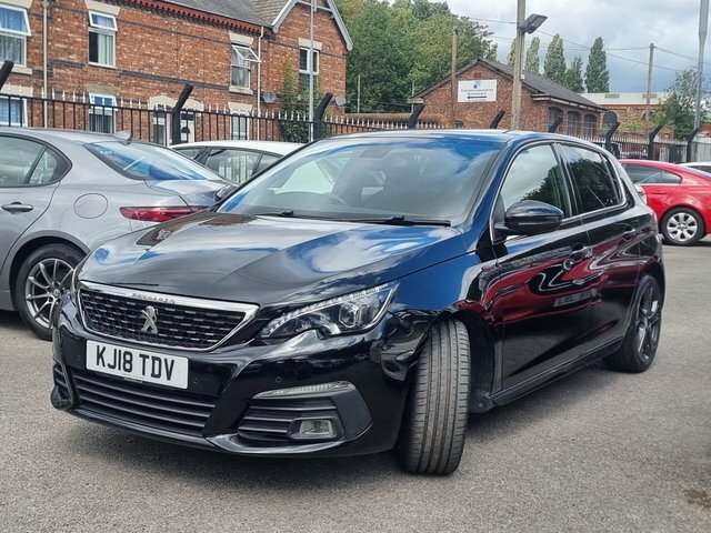 Peugeot 308 1.5 Bluehdi Gt Line Hatchback Eu Black #2