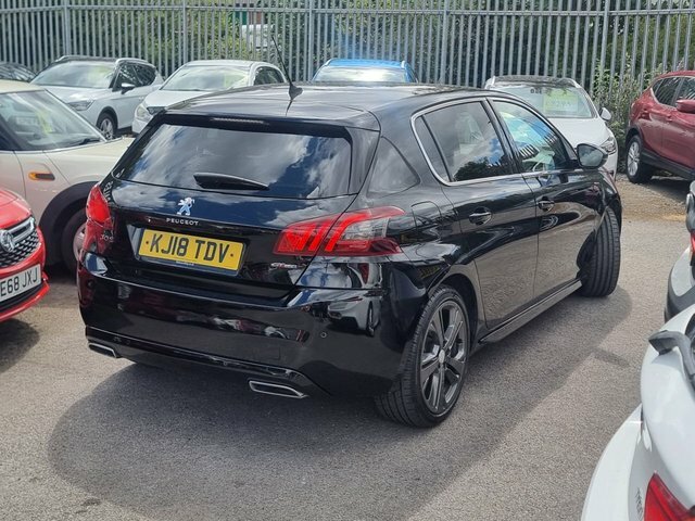Peugeot 308 1.5 Bluehdi Gt Line Hatchback Eu Black #6