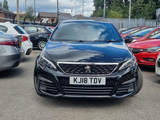 Peugeot 308 1.5 Bluehdi Gt Line Hatchback Eu Black #3