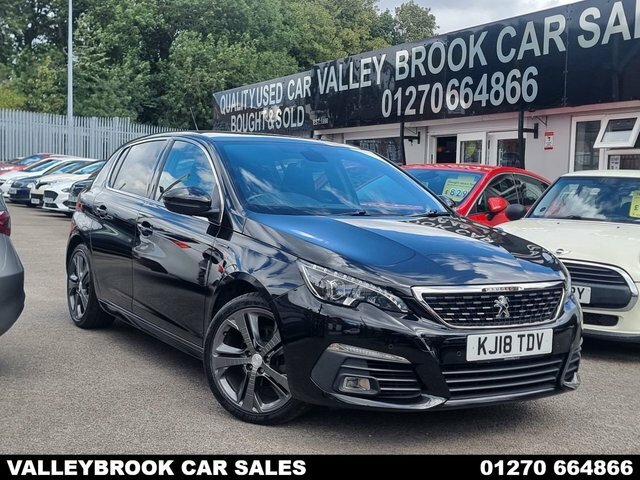 Peugeot 308 1.5 Bluehdi Gt Line Hatchback Eu Black