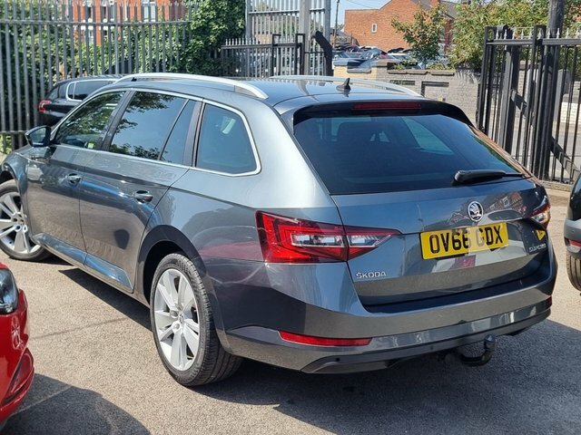 Skoda Superb 2.0 Tdi Sportline Dsg 6Spd Euro 6 Ss Silver #7