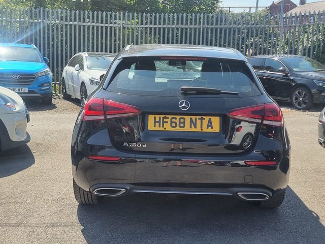 Mercedes-Benz A Class 1.5 A180d Sport Hatchback 7G-dct Euro 6 Black #6