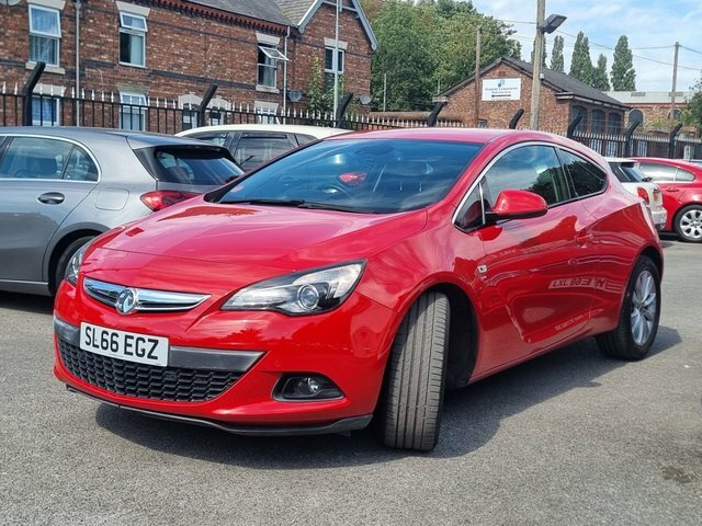 Vauxhall Astra GTC 1.6I Turbo Sri Coupe Euro 6 S S Red #2