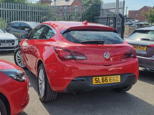 Vauxhall Astra GTC 1.6I Turbo Sri Coupe Euro 6 S S Red #5