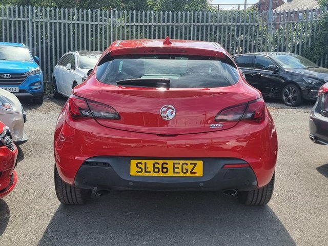 Vauxhall Astra GTC 1.6I Turbo Sri Coupe Euro 6 S S Red #4