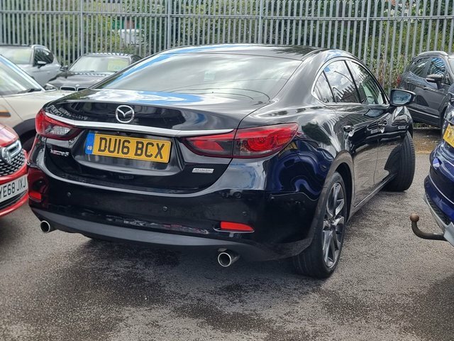 Mazda 6 2.2 Skyactiv-d Sport Nav Saloon Black #6