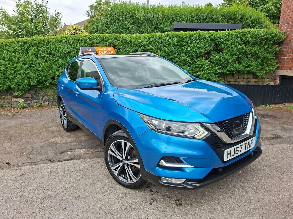 Nissan Qashqai Suv 1.5 Dci N-connecta Euro 6 Ss 201767 HJ67TNF Blue