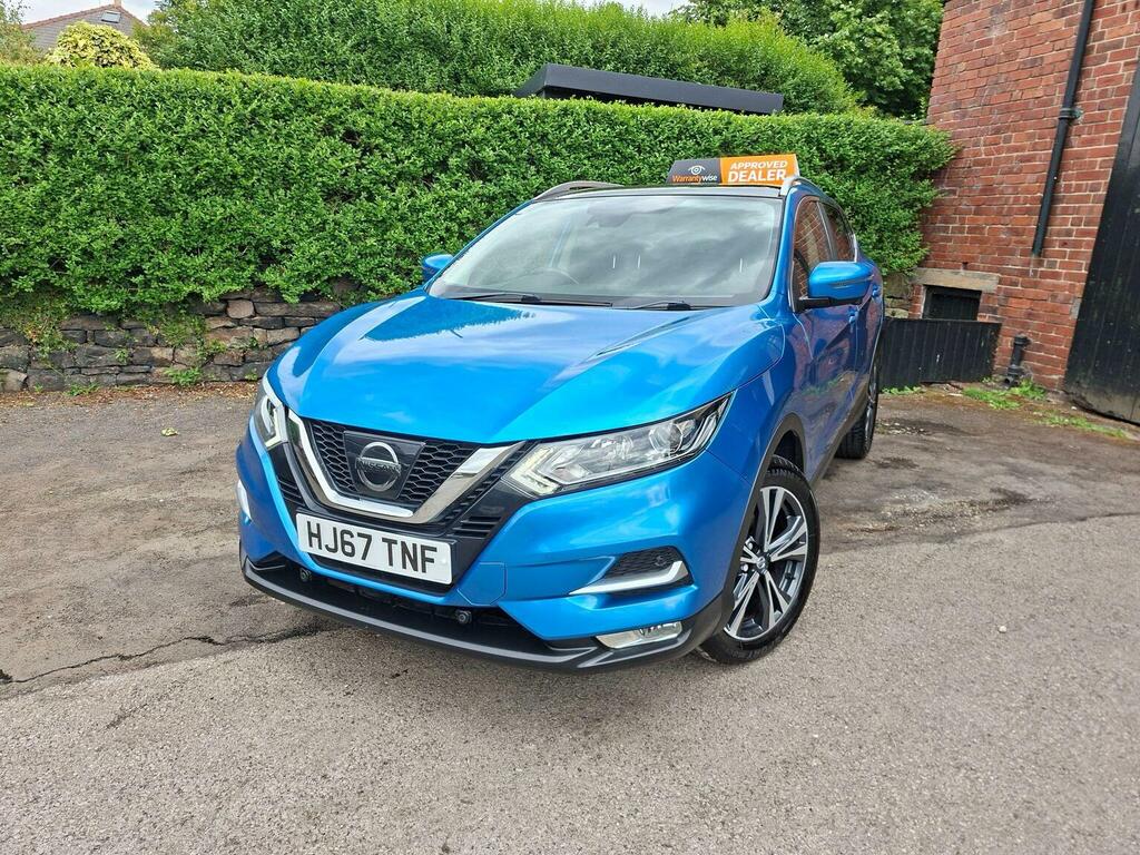 Nissan Qashqai Suv 1.5 Dci N-connecta Euro 6 Ss 201767 HJ67TNF Blue #6