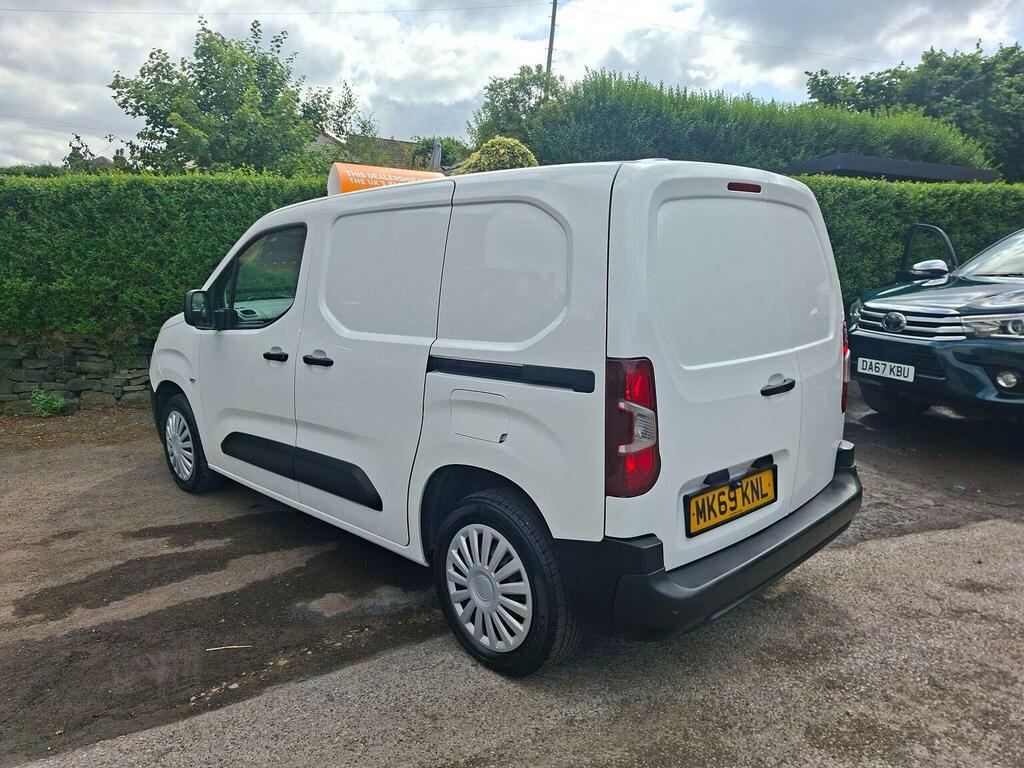 Peugeot Partner 1.5 Bluehdi 1000 Professional Standard Panel Van S White #4