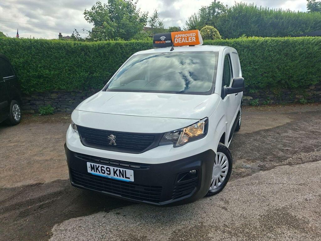 Peugeot Partner 1.5 Bluehdi 1000 Professional Standard Panel Van S White #2