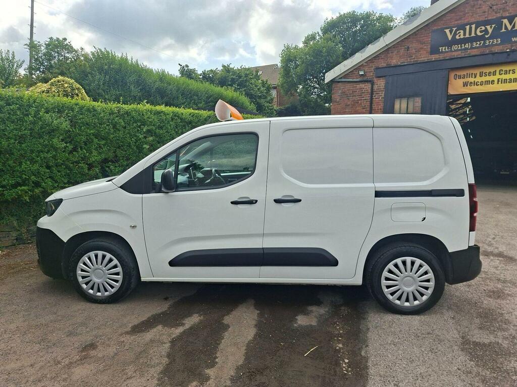 Peugeot Partner 1.5 Bluehdi 1000 Professional Standard Panel Van S White #3