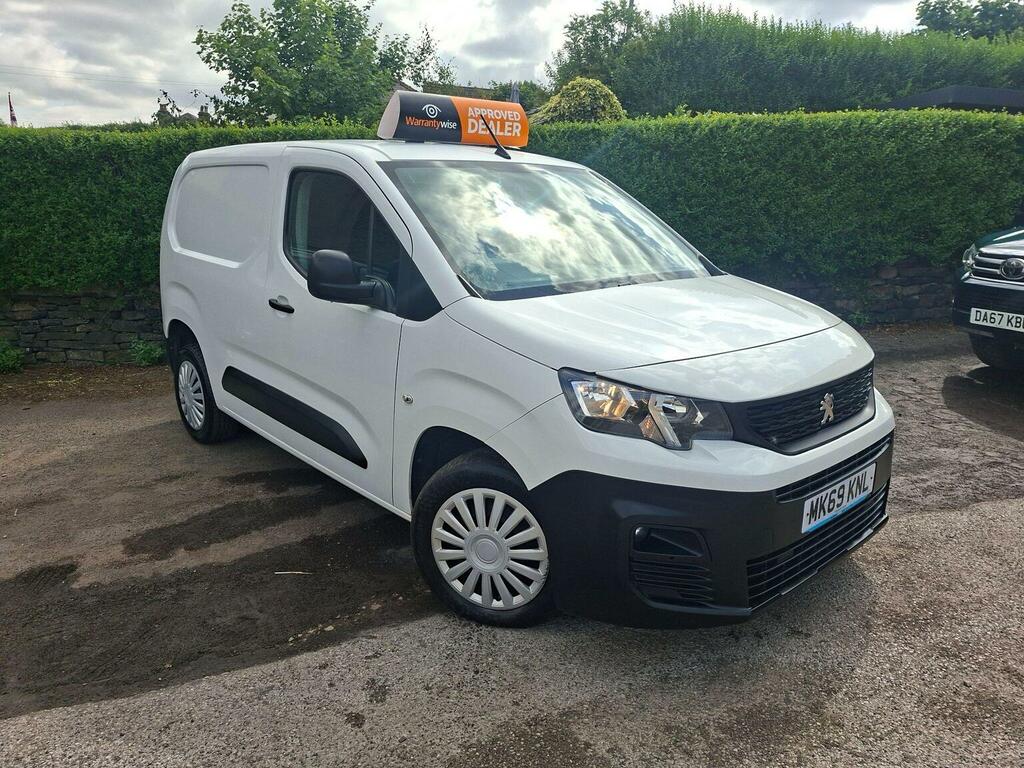 Peugeot Partner 1.5 Bluehdi 1000 Professional Standard Panel Van S White #5