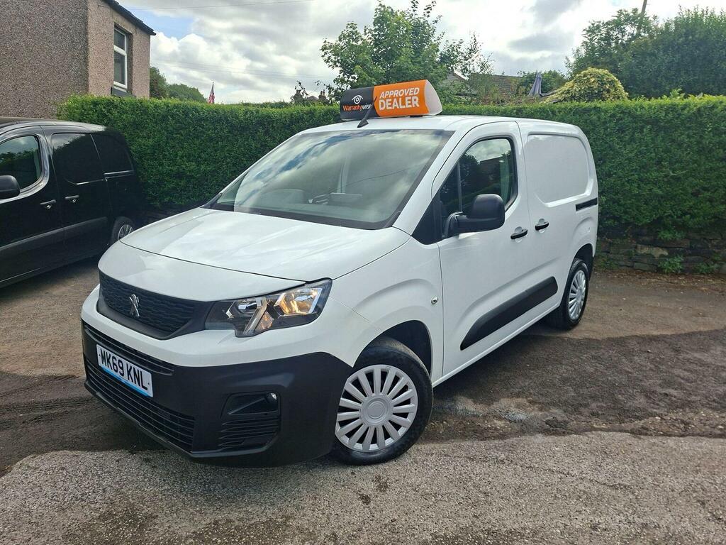 Peugeot Partner 1.5 Bluehdi 1000 Professional Standard Panel Van S White #6