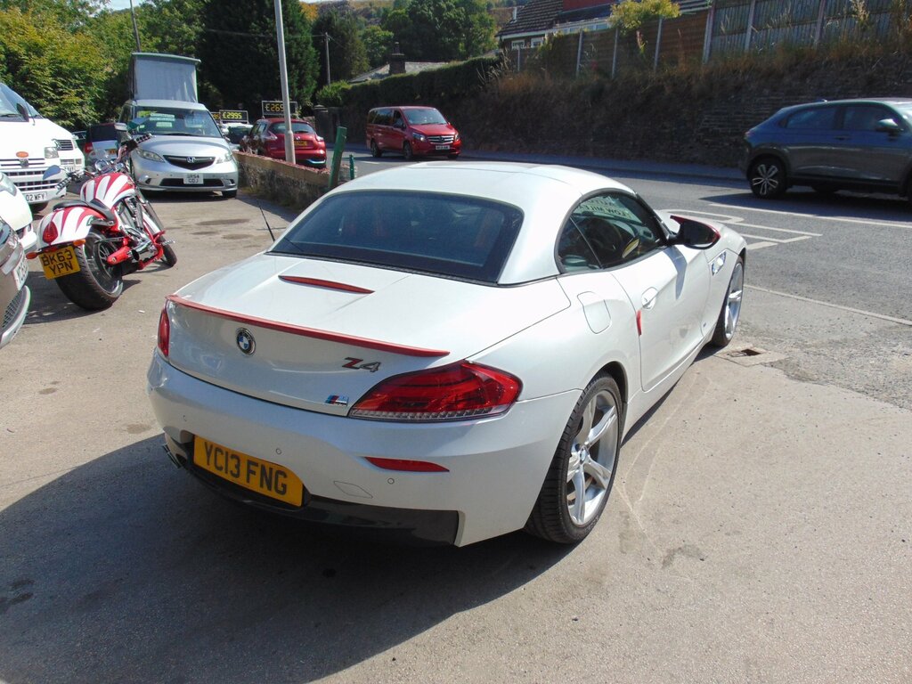 BMW Z4 2.0 20I M Sport Convertible Sdrive YC13FNG White #3