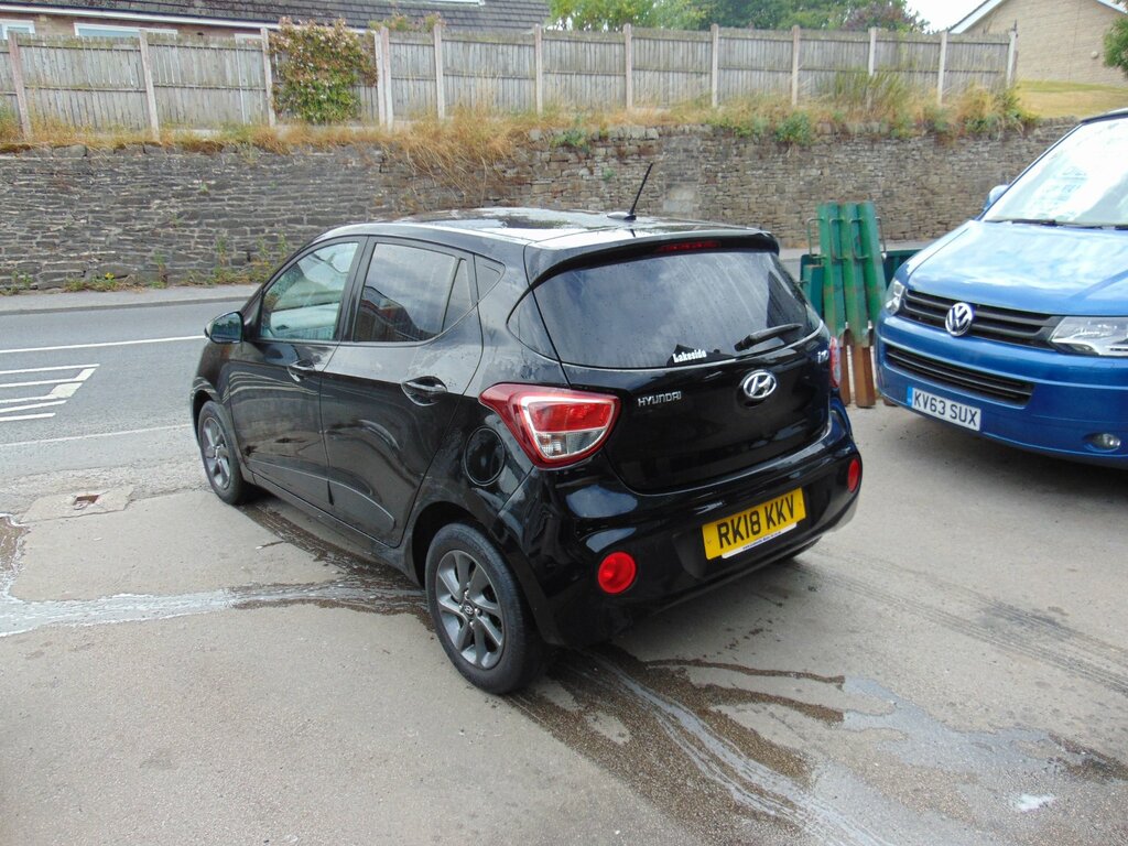 Hyundai I10 1.2 Premium Hatchback Euro 6 87 P Black #2