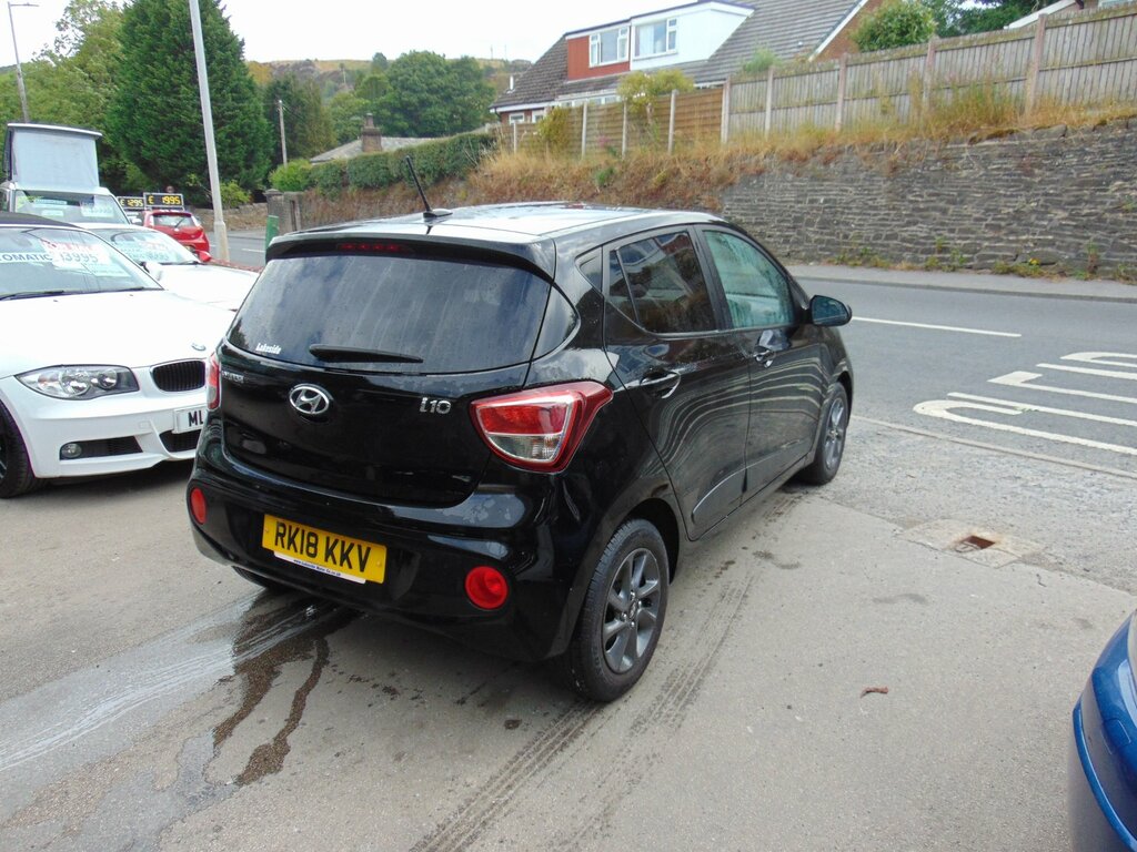 Hyundai I10 1.2 Premium Hatchback Euro 6 87 P Black #3