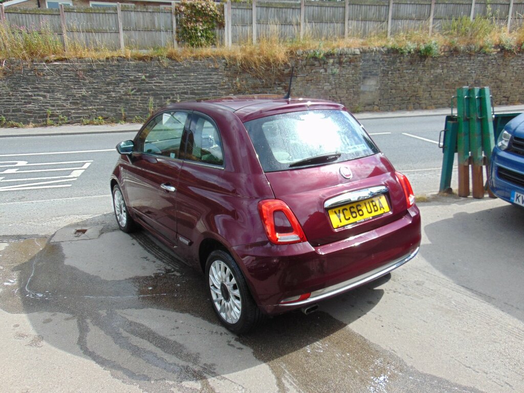 Fiat 500 1.2 Lounge Euro 6 Ss Black #3