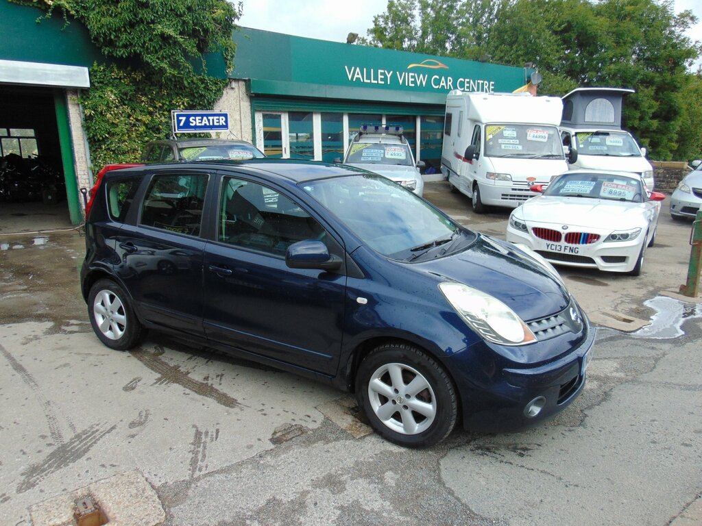 Nissan Note 1.6 16V Acenta Hatchback Euro 4 1 Blue