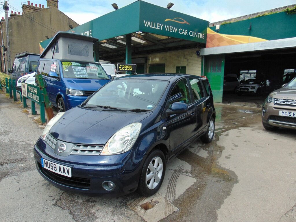 Nissan Note 1.6 16V Acenta Hatchback Euro 4 1 Blue #2