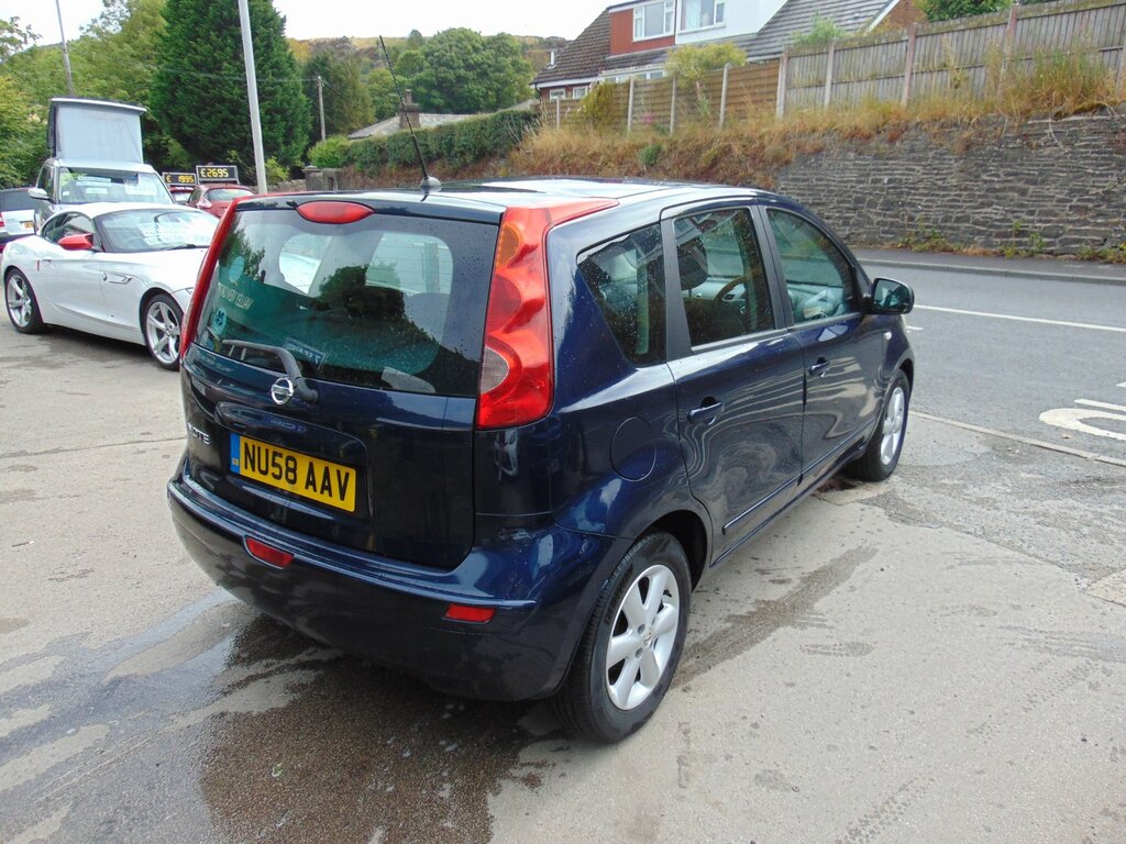 Nissan Note 1.6 16V Acenta Hatchback Euro 4 1 Blue #4