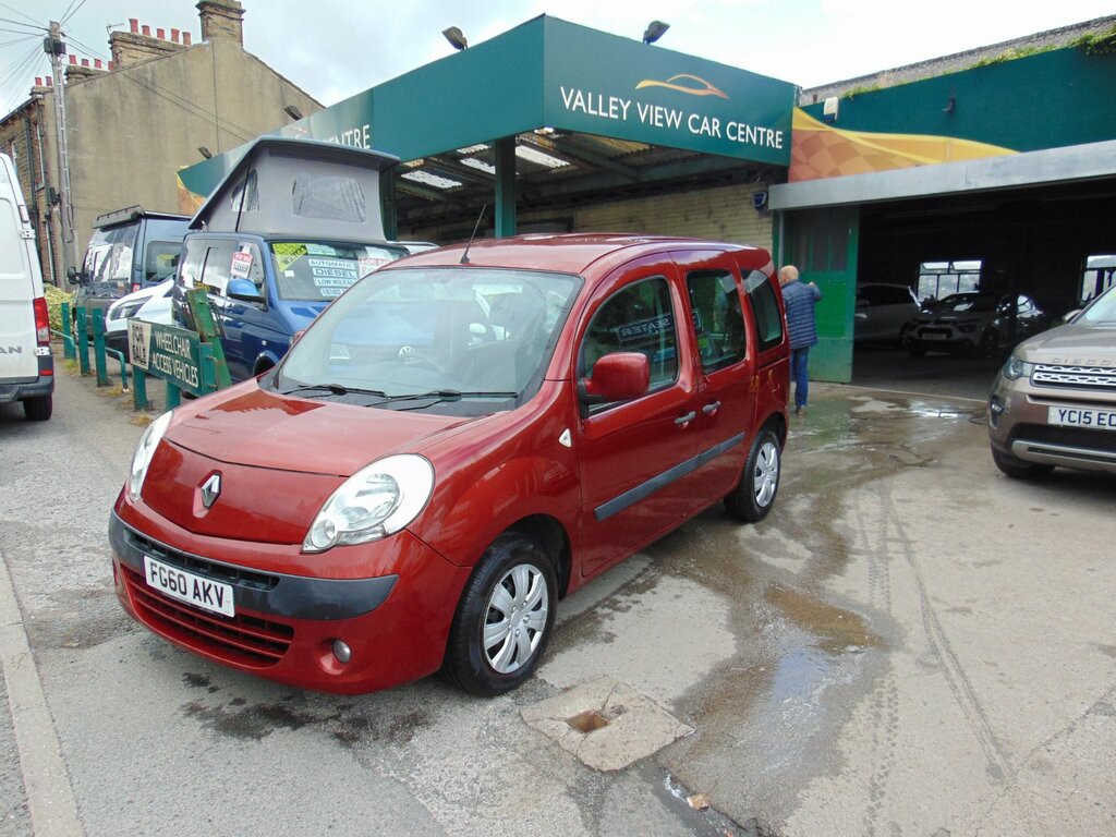 Renault Kangoo 1.6 16V Expression Mpv Euro 4 Ac Red #2