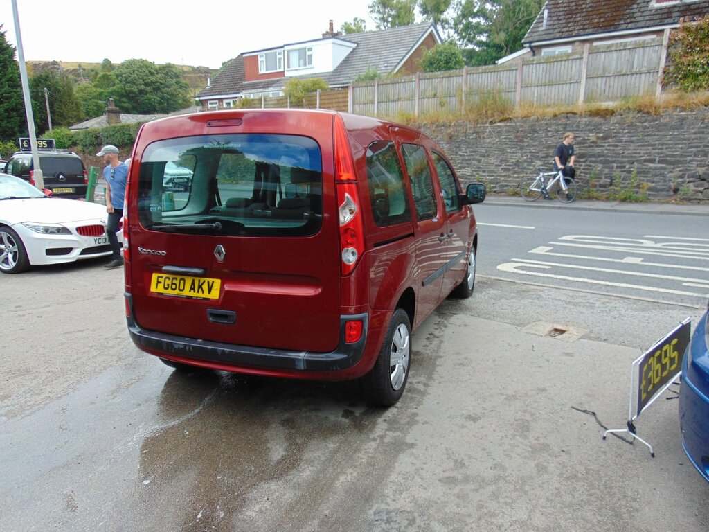 Renault Kangoo 1.6 16V Expression Mpv Euro 4 Ac Red #3