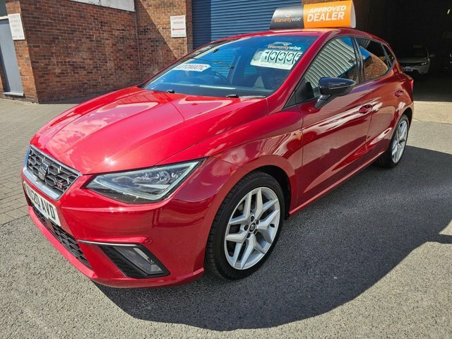 Seat Ibiza 2020 1.0 Tsi Fr Hatchback Dsg Euro 6 S NU20AVD Red #2