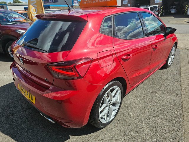 Seat Ibiza 2020 1.0 Tsi Fr Hatchback Dsg Euro 6 S NU20AVD Red #4