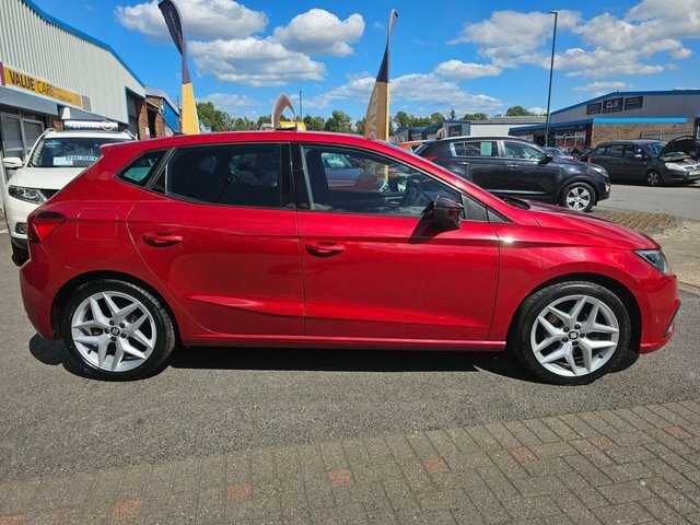 Seat Ibiza 2020 1.0 Tsi Fr Hatchback Dsg Euro 6 S NU20AVD Red #5
