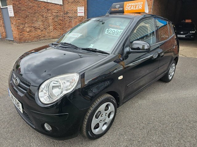 Kia Picanto 2011 1.1 Domino Hatchback 13 Black #2